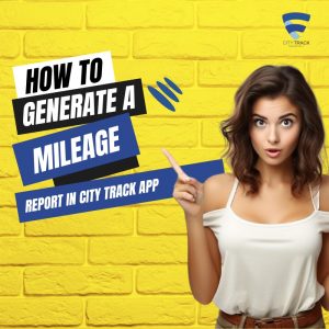 How to generate a mileage report?
